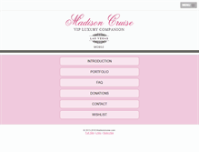 Tablet Screenshot of madisoncruise.com